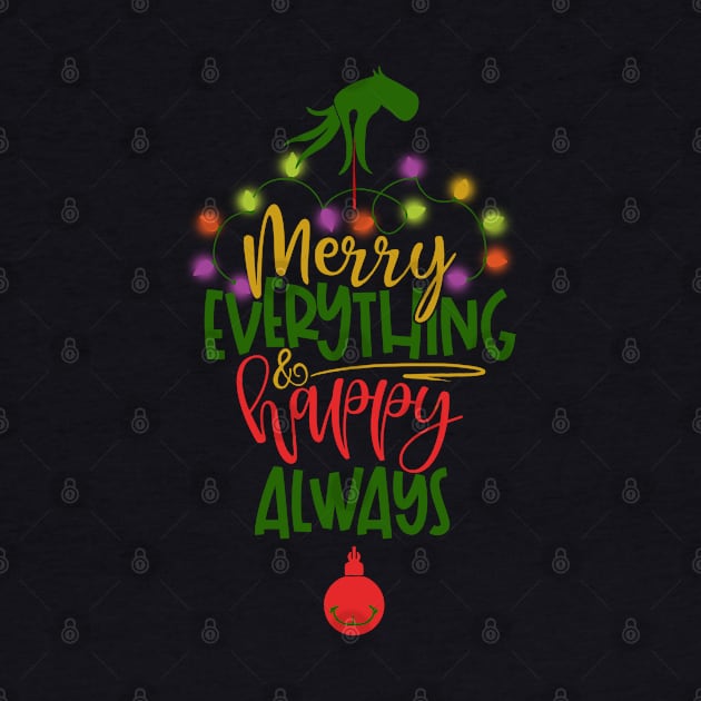 Merry Grinchmas by T-shirt Factory